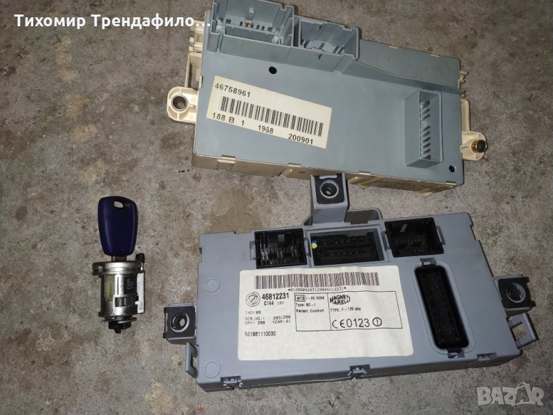Бодиконтрол модул 46812231 фиат пунто 2001 бензин 46812234 iaw59f.m3 hw603, снимка 1