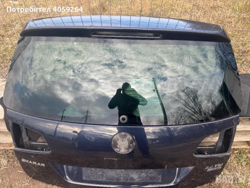 Задно стъкло vw sharan 7n, снимка 1