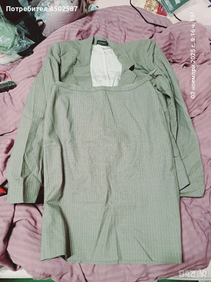 Костюм от сако и пола, снимка 1