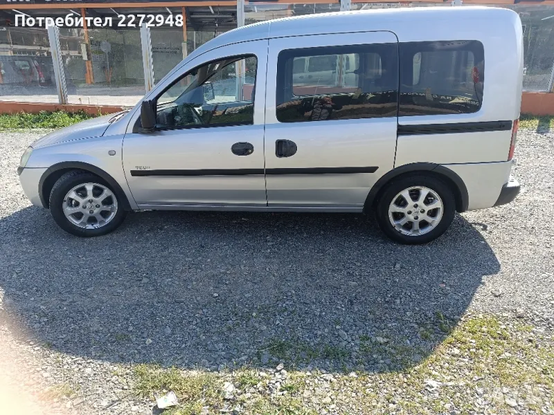 Опел Комбо БЕЗ КЛИМАТИК 2003 г. Теглич Бензин Газ, снимка 1