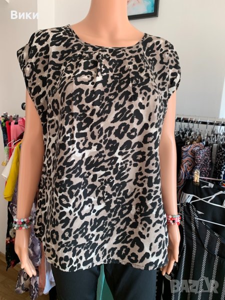 Дамска блуза с къс ръкав, снимка 1