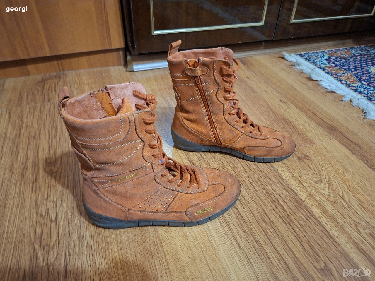 дамски ботуши geox 39, снимка 1