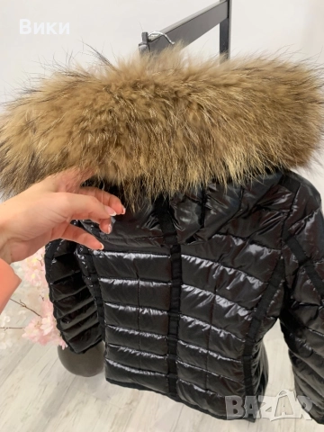 Манклер Moncler яке с естествен пух , снимка 16 - Якета - 52928135