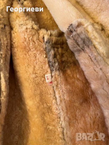 Мъжки кожен кожух / мъжко палто естествена кожа, снимка 9 - Палта - 35240650