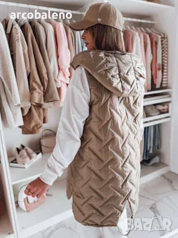 Дамска преходна ватирана жилетка GRANDI, 4цвята , снимка 5 - Якета - 49059359