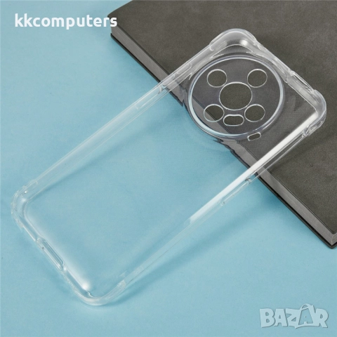 Калъф с протектор за Ulefone Armor X31 Pro – мек TPU удароустойчив калъф, прозрачен, снимка 2 - Калъфи, кейсове - 52536802