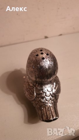 Метална стара солница, масивна., снимка 5 - Прибори за хранене, готвене и сервиране - 38505387