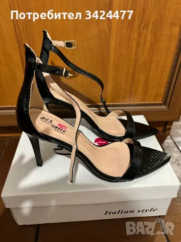 Дамски летни сандали на висок ток!, снимка 1
