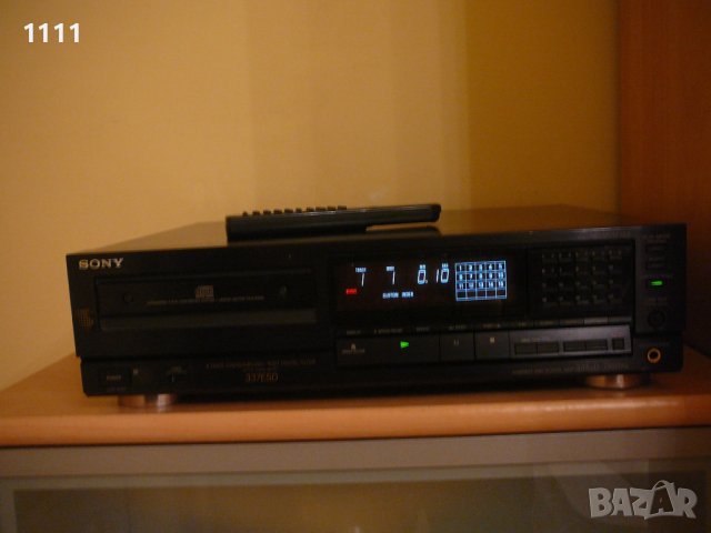 SONY CDP-337 ESD, снимка 1 - Ресийвъри, усилватели, смесителни пултове - 40794352