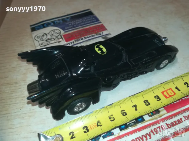 BATMOBILE METAL CAR 0510241649, снимка 2 - Колекции - 47473167