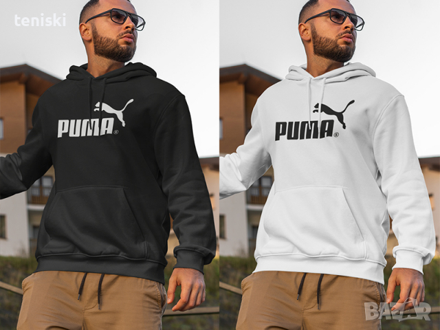 Мъжки Суичъри  PUMA принт всички размери