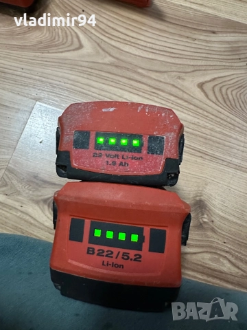 Hilti SF 6H-A22 ударен винтоверт, снимка 5 - Винтоверти - 52620664