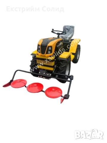 НОВ Мини Трактор - 18 кс - Дизел - 4x4 - Гаранция - чупеща база, снимка 17 - Селскостопанска техника - 51426837