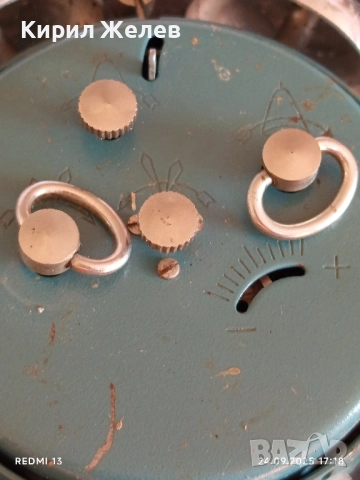 Винтидж механичен будилник СЛАВА СССР рядък за КОЛЕКЦИОНЕРИ 51134, снимка 7 - Антикварни и старинни предмети - 51823873