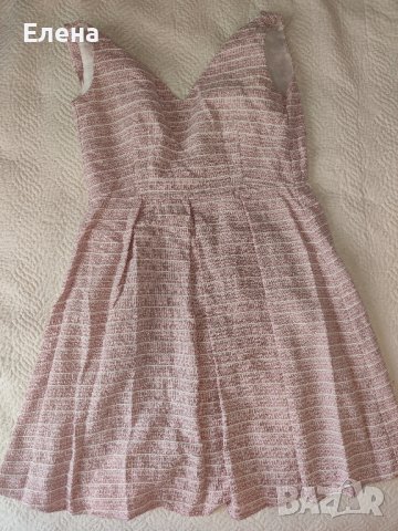Розова рокля на Елизабет. М размер., снимка 4 - Рокли - 43814498