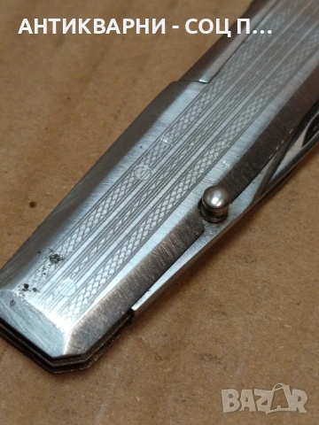 Стара Сгъваема Френска Ножка Нож BARGEON - INOX. НОМЕР 689., снимка 2 - Антикварни и старинни предмети - 53406854