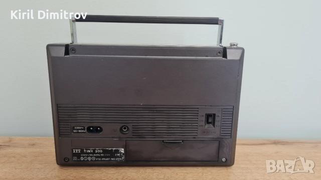 ITT TINY 200 – FM / MW / LW радио, снимка 3 - Радиокасетофони, транзистори - 52920298
