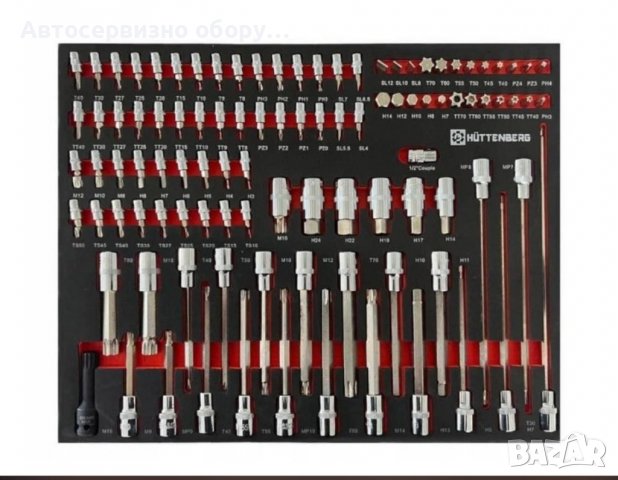 Шкаф с инструменти с 7 чекмеджета – 6 пълни ForceKraft - Huttenberg, снимка 3 - Други инструменти - 39943812