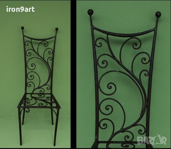 маси , пейки и столове от ковано желязо, снимка 15 - Други - 40346079