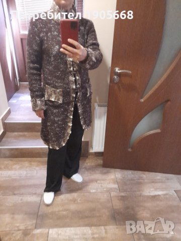 Дълга дамска жилетка  - ном. М, снимка 2 - Жилетки - 38059817