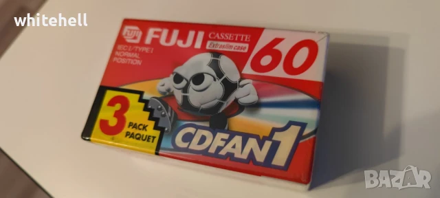 Аудио Касета Fuji CDFAN 1 60 IEC I TYPE I NORMAL POSITION