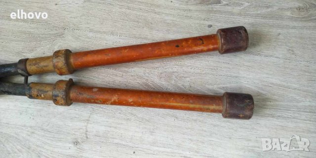 Стара ножица за рязане на арматура WW II, 1937 Eugen Zerver Remscheid H37, снимка 4 - Антикварни и старинни предмети - 43953081