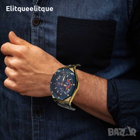 Ексклузивен мъжки часовник LEIYI, снимка 5 - Мъжки - 52055332