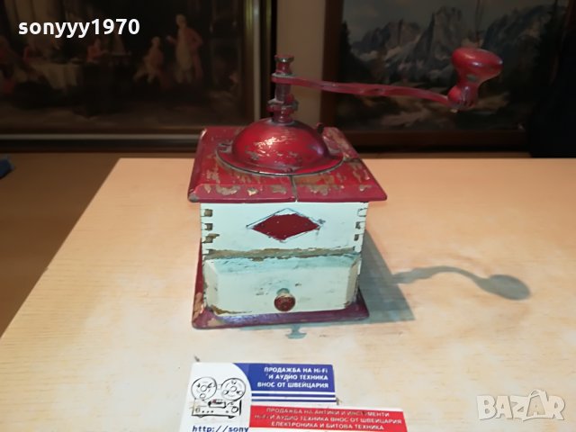 elma-антика ретро мелница-внос испания 1306211009, снимка 9 - Антикварни и старинни предмети - 33197505