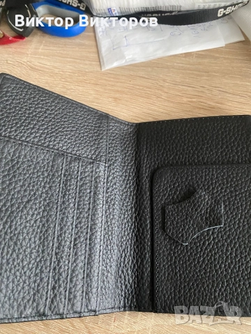 Кожени калъфи за паспорт и пътуване , снимка 3 - Портфейли, портмонета - 52196256