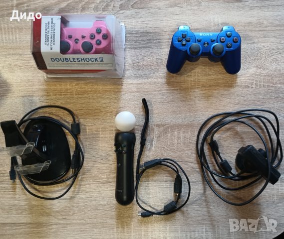 Sony Playstation 3/Playstation 4 периферия (камера, move/navigation controller, charger dock)