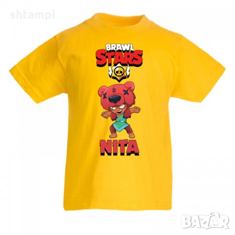 Детска тениска Nita Brawl Stars, снимка 6 - Детски тениски и потници - 32921460