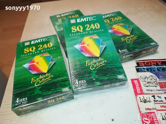 emtec-нови видео касети 65лв за 1бр 1404250816