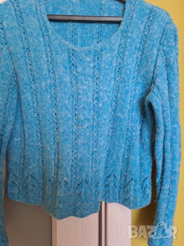 Дамска зимна плетена блуза, снимка 1 - Блузи с дълъг ръкав и пуловери - 43880734
