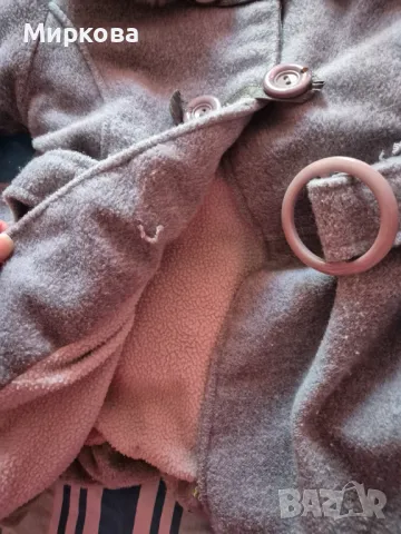 Палто за малки принцеси, размер 5-6 години, снимка 6 - Детски якета и елеци - 49789731