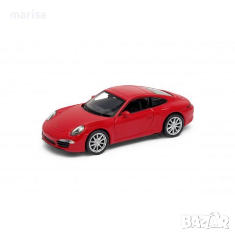 Метална количка PORSCHE 911 CARRERA S, Welly, в кутия Код: 43661