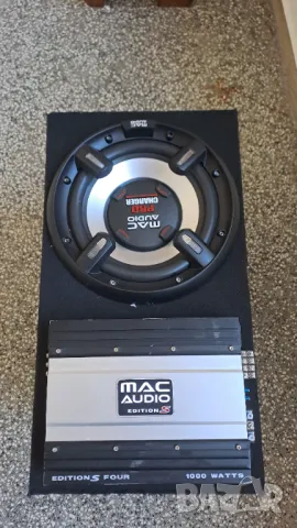 Бас каса и усилвател, снимка 5 - Тонколони - 50302355