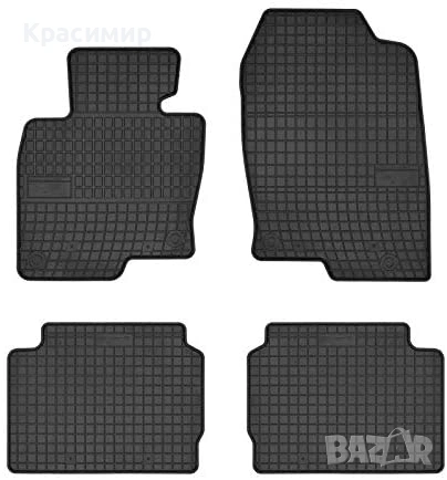 Гумени стелки за Mazda CX5 II 2017г, снимка 3 - Аксесоари и консумативи - 53569550