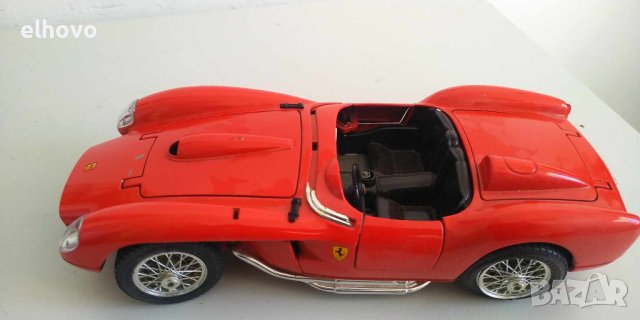 Метална количка Ferrari 250 Testa Rossa(1957) Burago 1:18, снимка 8 - Колекции - 34357992
