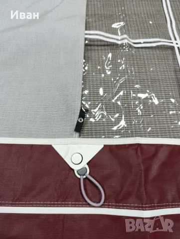 Форселт за каравана ISABELLA CAPRI LUX BURGUNDY Размер 1050 (1036-1060)см земя-земя., снимка 11 - Палатки - 48974246