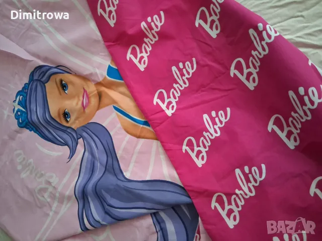 Детски спален комплект Barbie 2 части 2024, снимка 4 - Спално бельо и завивки - 49602030