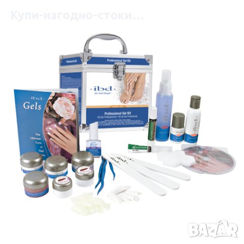 IBD Професионален комплект за гел маникюр, снимка 1 - Продукти за маникюр - 42978923