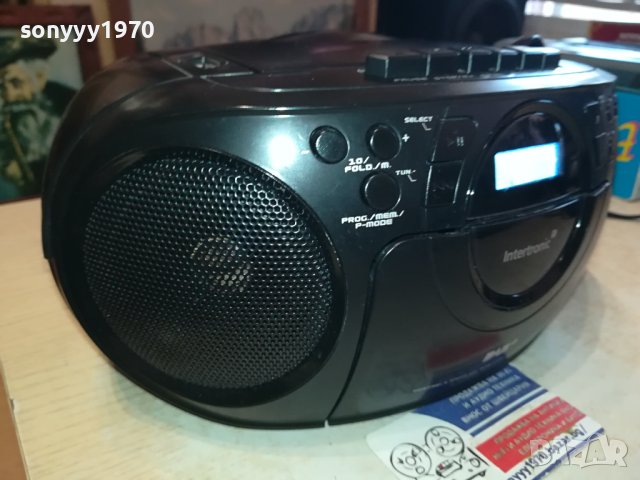 INTERTRONIC DAB-88 USB MP3 DAB+TUNER DECK AUX IN ВНОС SWISS 0501241554, снимка 3 - Радиокасетофони, транзистори - 43672668