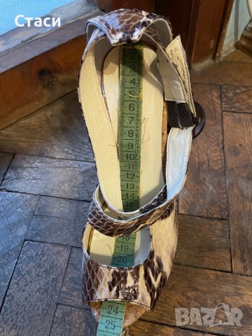 Елегантни дамски летни сандали с отворени пръсти на висок ток GiAnni, номер 37 EU, снимка 6 - Сандали - 36602569