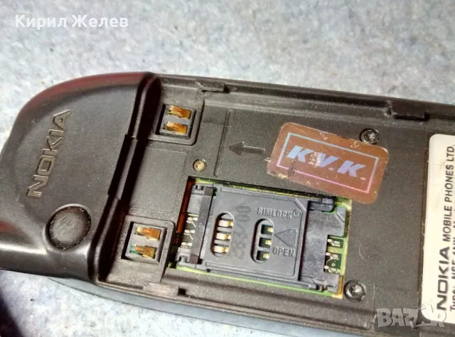 NOKIA MADE by NOKIA in CZECH REPUBLIC Стар КОЛЕКЦИОНЕРСКИ МОБИЛЕН ТЕЛЕФОН GSM АПАРАТ НОКИЯ 35958, снимка 9 - Nokia - 47609774