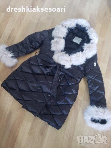Страхотно Черно яке Moncler с гъши пух, снимка 11 - Якета - 43302610