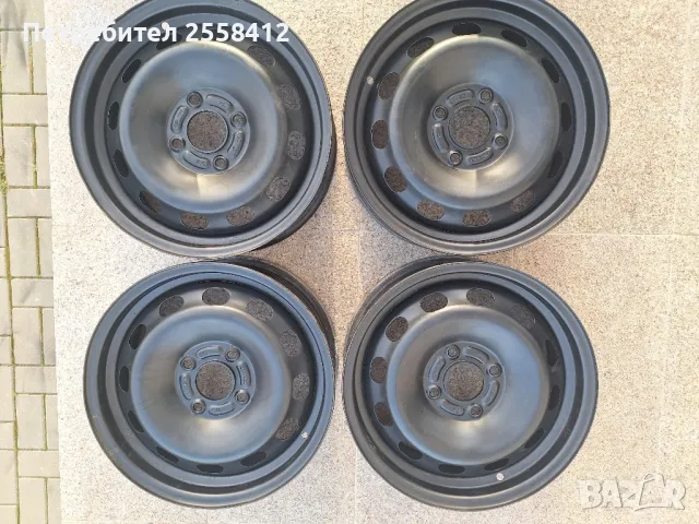 15" метални джанти за Форд Фиеста 2016г.