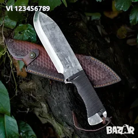 Масивен ловен нож/тип оцеляване/ 100х220 мм, снимка 1