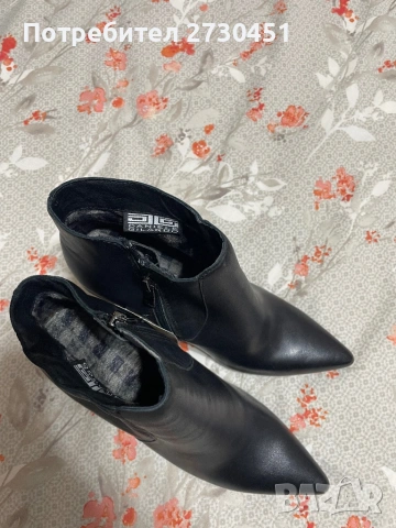 Дамски кожени боти , снимка 3 - Дамски боти - 53236847