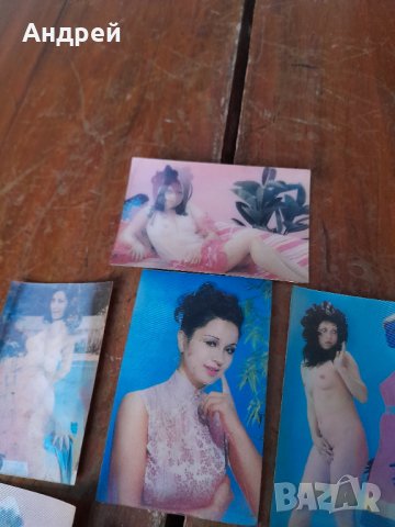 Стари преливащи се еротични картички, снимка 4 - Колекции - 43853663