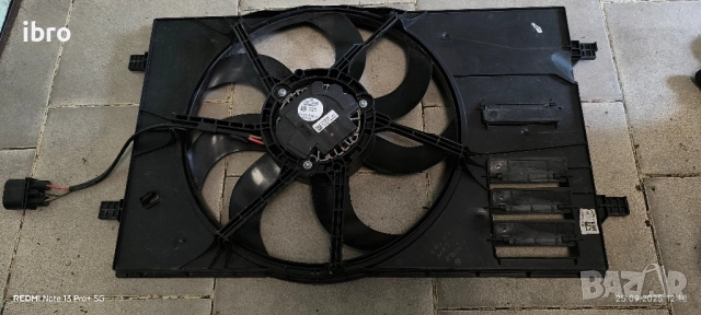 5Q0959455BE вентилатор на радиатора за VW 7 Skoda koraq